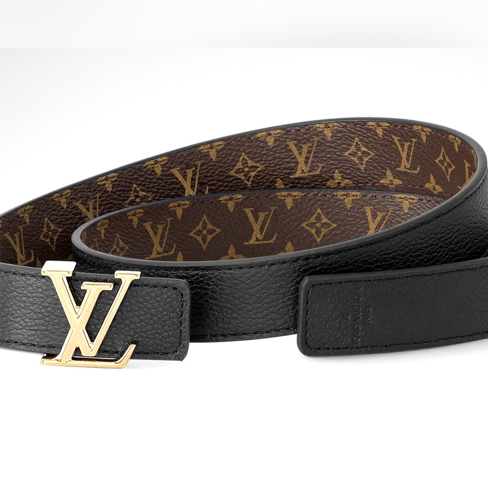 Louis Vuitton Iconic 30/75 Monogram Brown Belt, Reversible To Black - Picture 2 of 15